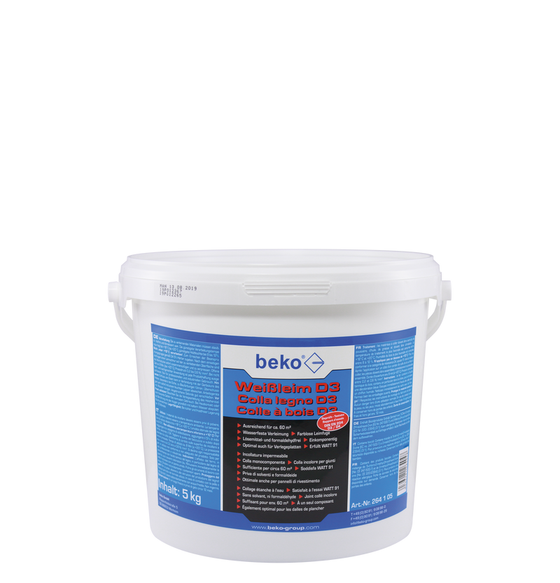 beko Weißleim D3 Eimer